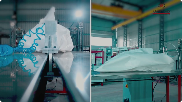 FIBC Fabric Reversing Machine